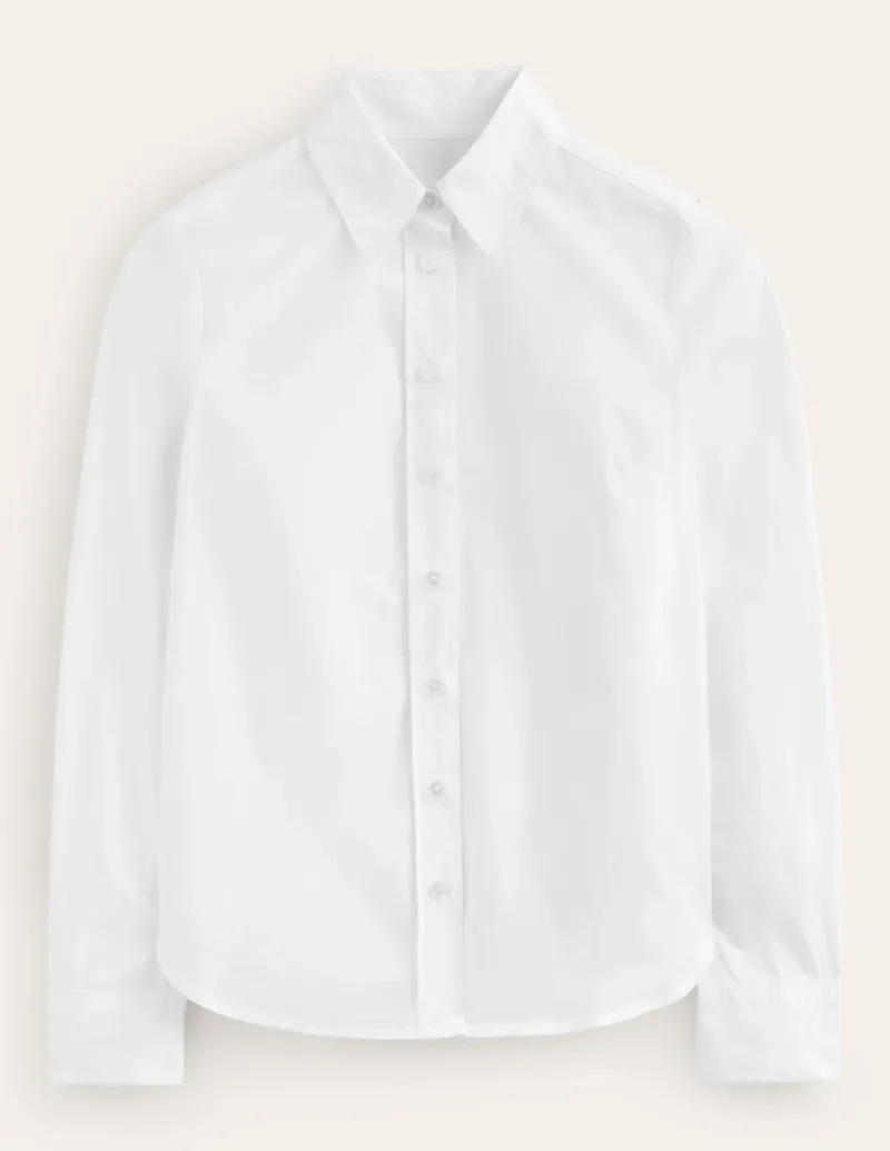 Tops & Blouses | Shirts-Boden Sienna Cotton Shirt- White