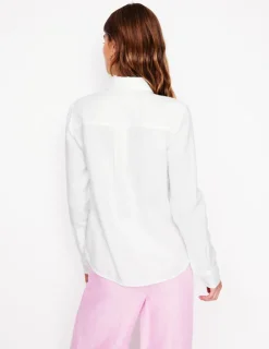 Shirts | Tops & Blouses-Boden Sienna Linen Shirt- White