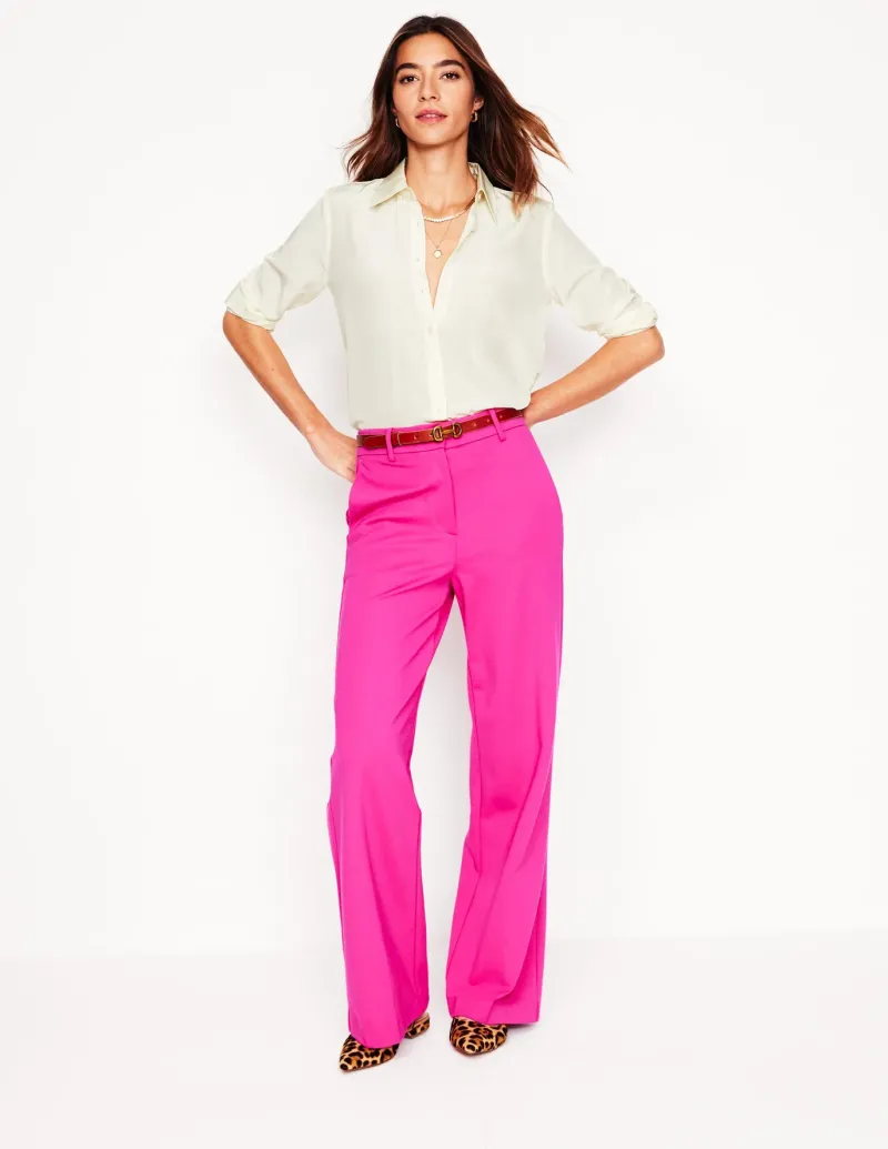 Tops & Blouses | Shirts-Boden Sienna Silk Shirt- Ivory