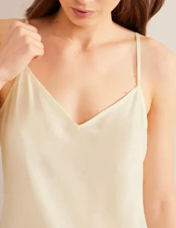 Tops & Blouses-Boden Silk Cami- Ivory