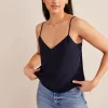 Tops & Blouses-Boden Silk Cami- Navy