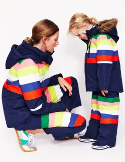Jackets & Coats-Boden Ski Jacket-Rainbow Stripe RainbowStripe