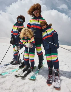 Jackets & Coats-Boden Ski Jacket-Rainbow Stripe RainbowStripe