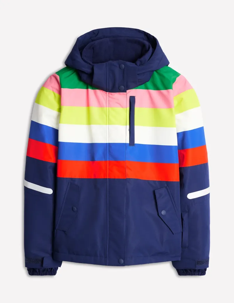 Jackets & Coats-Boden Ski Jacket-Rainbow Stripe RainbowStripe