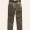 Pants & Jeans-Boden Slim Pull On Trousers-Classic Khaki ClassicKhaki