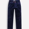 Pants & Jeans-Boden Slim Pull On Trousers-College Navy Cord CollegeNavyCord