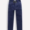 Pants & Jeans-Boden Slim Pull On Trousers-College Navy Twill CollegeNavyTwill