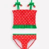 Swimwear & Beachwear-Boden Smocked Tankini Set-Jam Red Strawberry JamRedStrawberry