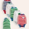 Tops & Bodysuits-Boden Striped 5 Pack Bodies-Multi Stripe MultiStripe