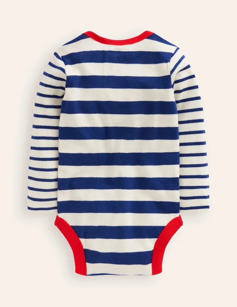 Tops & Bodysuits-Boden Striped 5 Pack Bodies-Multi Stripe MultiStripe