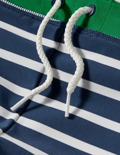 Swimwear & Beachwear-Boden Swim Trunks-Navy Blue/White NavyBlue/White