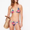 Swimwear-Boden Symi String Bikini Bottoms-Ivory, Botanical Paisley Ivory,BotanicalPaisley