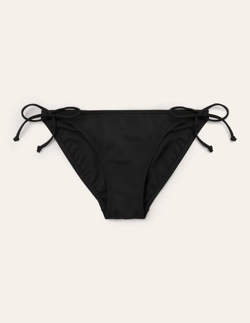 Swimwear-Boden Symi String Bikini Bottoms- Black