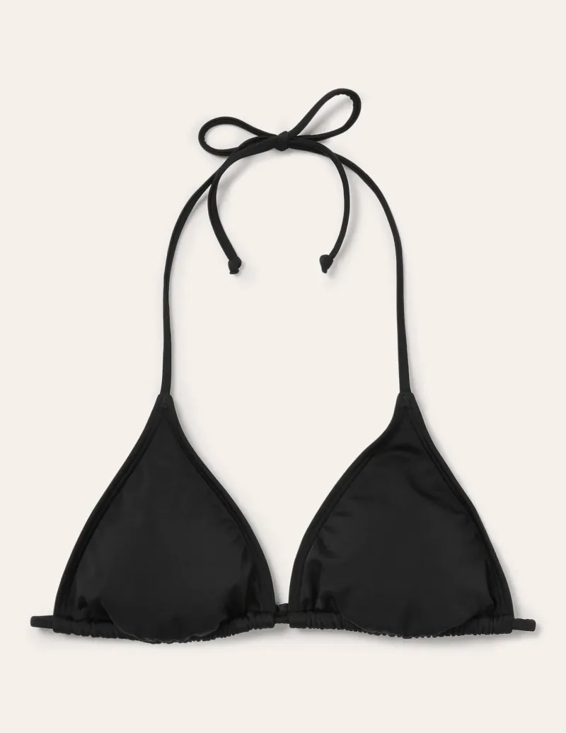 Swimwear-Boden Symi String Bikini Top- Black