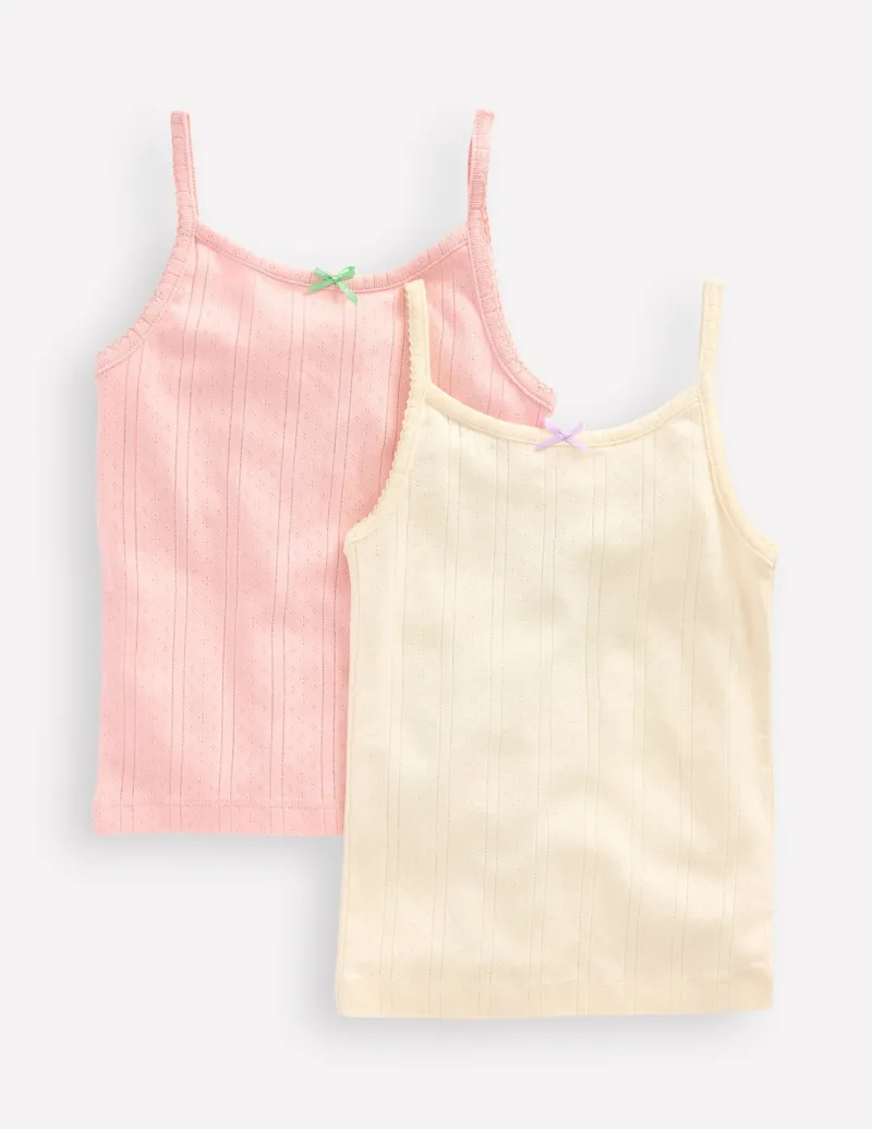 Underwear-Boden Tank Top 2 Pack-Pointelle Stripe PointelleStripe