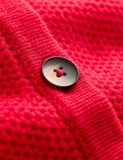 Sweaters & Cardigans-Boden Textured Stitch Cardigan-Rouge Red RougeRed