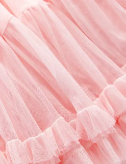 Skirts & Skorts-Boden Tulle Ruffle Skirt- Pink