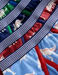 Socks & Underwear-Boden Underwear 5 Pack-Multi Dino Wordle MultiDinoWordle