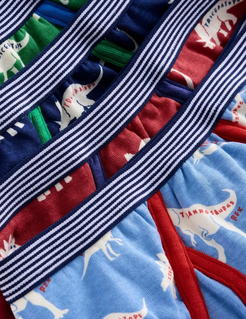 Socks & Underwear-Boden Underwear 5 Pack-Multi Dino Wordle MultiDinoWordle