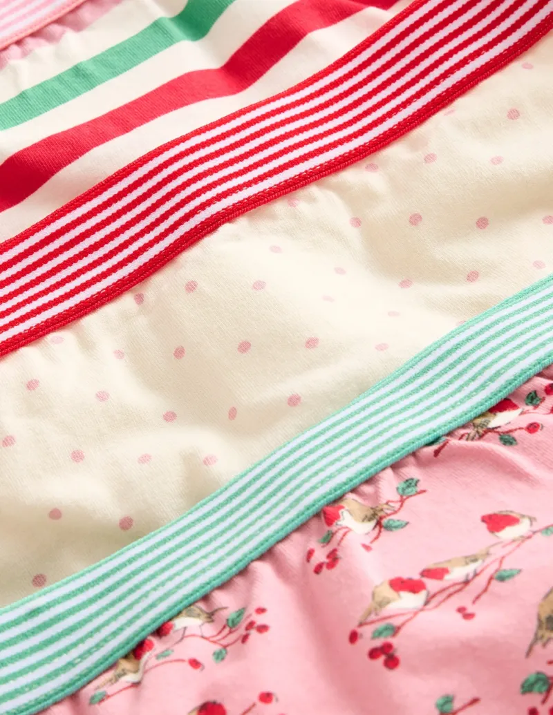 Underwear-Boden Underwear 3 Pack-Pink Robins PinkRobins