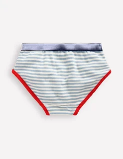 Socks & Underwear-Boden Underwear 5 Pack-Rainbow Stripes RainbowStripes