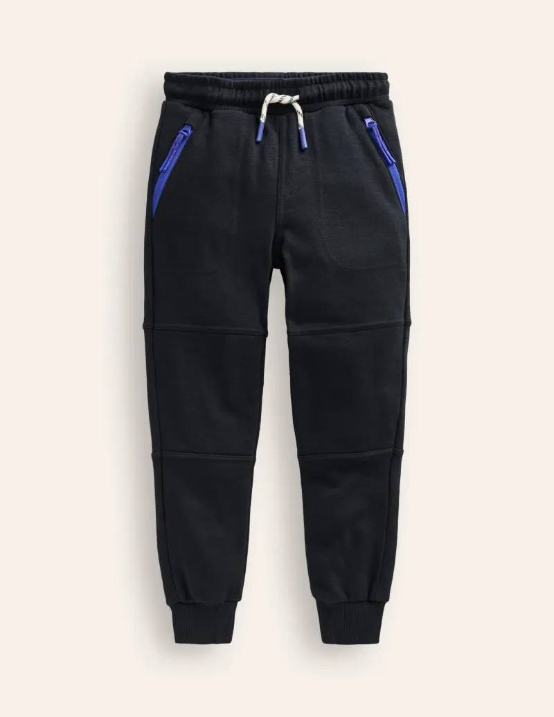 Joggers & Sweatpants-Boden Warrior Knee Joggers- Black
