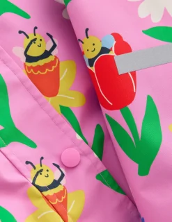 Coats & Jackets-Boden Waterproof Fisherman's Jacket-Pink Spring Garden PinkSpringGarden