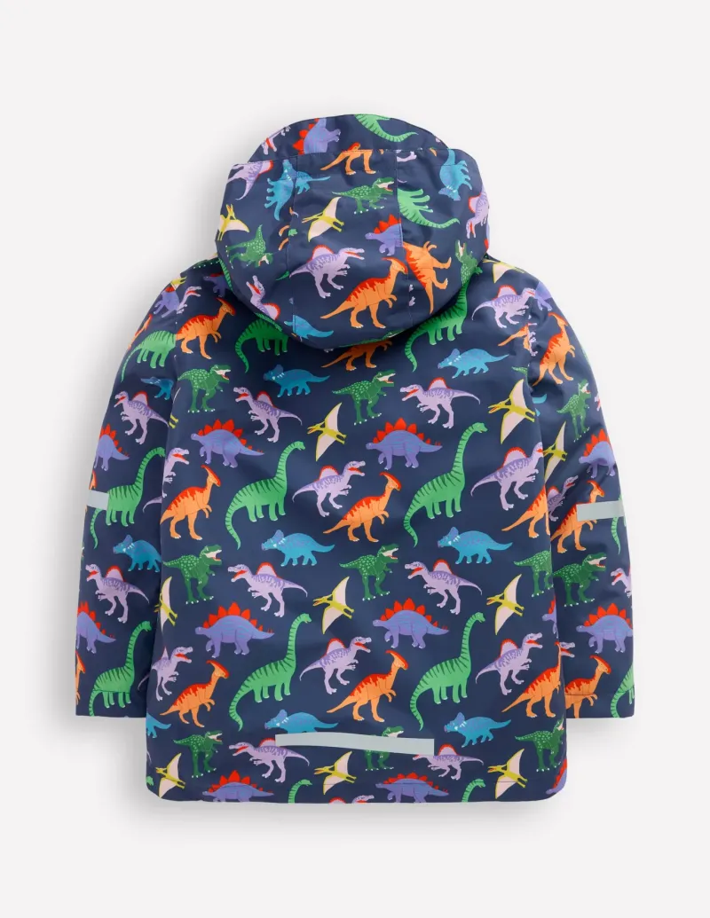 Coats & Jackets-Boden Waterproof Fisherman's Jacket-Robot Blue Dinos RobotBlueDinos