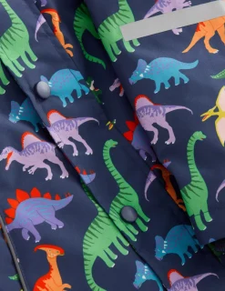 Coats & Jackets-Boden Waterproof Fisherman's Jacket-Robot Blue Dinos RobotBlueDinos
