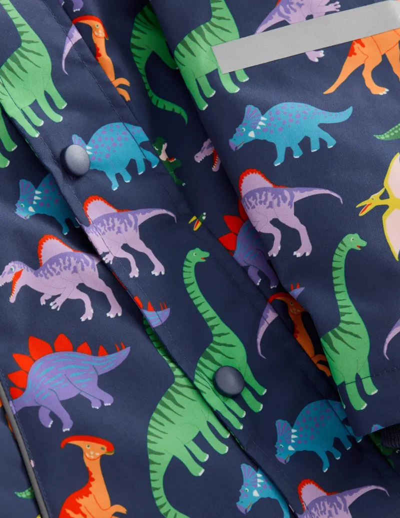 Coats & Jackets-Boden Waterproof Fisherman's Jacket-Robot Blue Dinos RobotBlueDinos