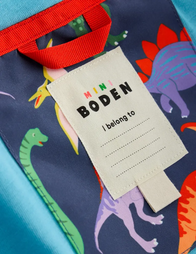 Coats & Jackets-Boden Waterproof Fisherman's Jacket-Robot Blue Dinos RobotBlueDinos