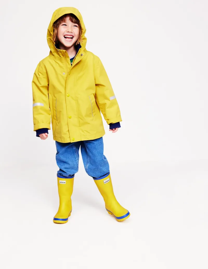 Coats & Jackets-Boden Waterproof Fisherman's Jacket-Spicy Mustard SpicyMustard