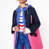 Jackets & Coats-Boden Wells Waterproof Coat- Colourblock