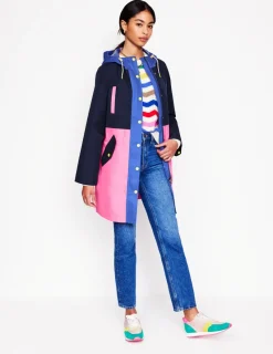 Jackets & Coats-Boden Wells Waterproof Coat- Colourblock