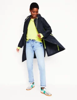 Jackets & Coats-Boden Wells Waterproof Coat- Navy