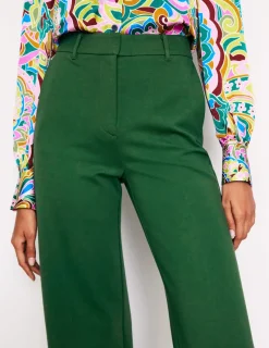 Pants | Suits & Tailoring-Boden Westbourne Ponte Trousers- Pine
