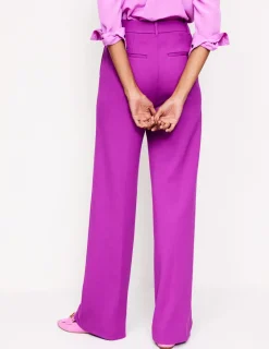 Pants | Suits & Tailoring-Boden Westbourne Ponte Trousers-Regal Purple RegalPurple