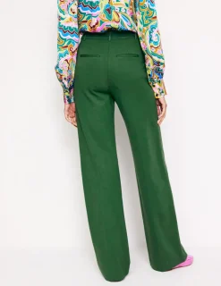 Pants | Suits & Tailoring-Boden Westbourne Ponte Trousers- Pine