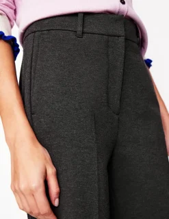 Pants | Suits & Tailoring-Boden Westbourne Ponte Trousers-Charcoal Marl CharcoalMarl