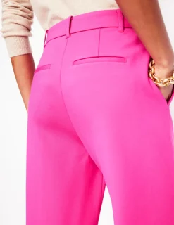 Pants | Suits & Tailoring-Boden Westbourne Ponte Trousers-Pink Peony PinkPeony