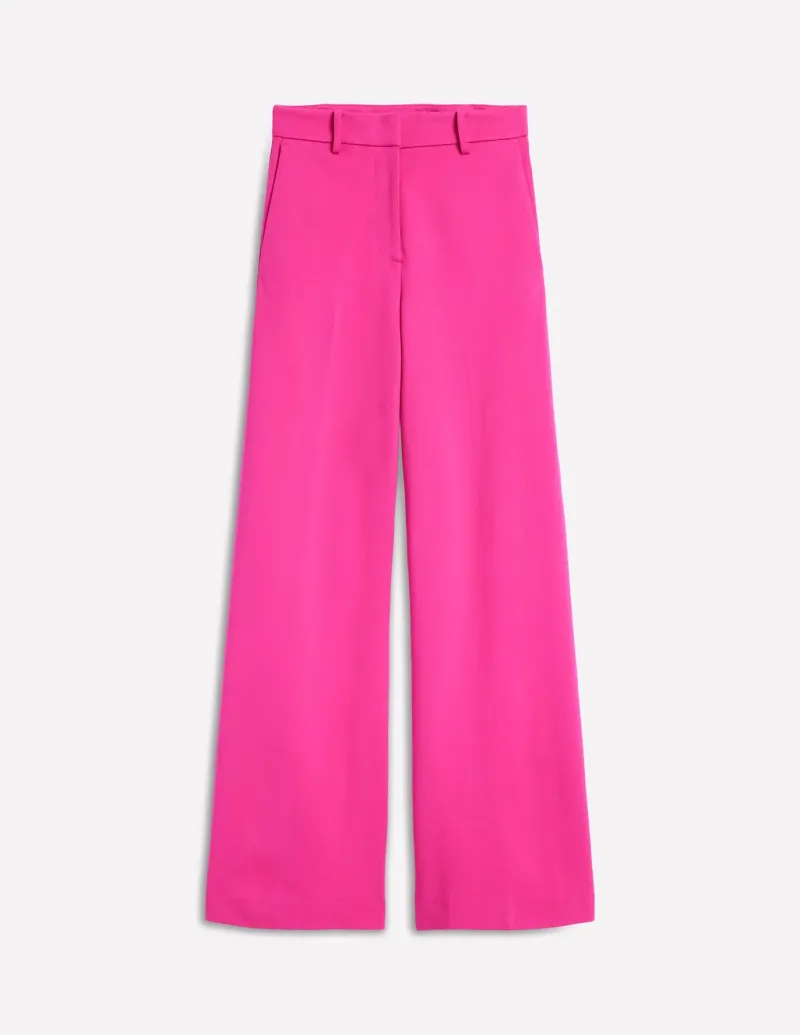 Pants | Suits & Tailoring-Boden Westbourne Ponte Trousers-Pink Peony PinkPeony
