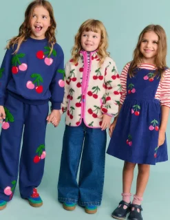 Pants & Jeans-Boden Wide Leg Applique Jogger-Starboard Blue Cherries StarboardBlueCherries