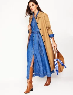 Jackets & Coats-Boden Windsor Heritage Mac-Hazelnut Brown HazelnutBrown